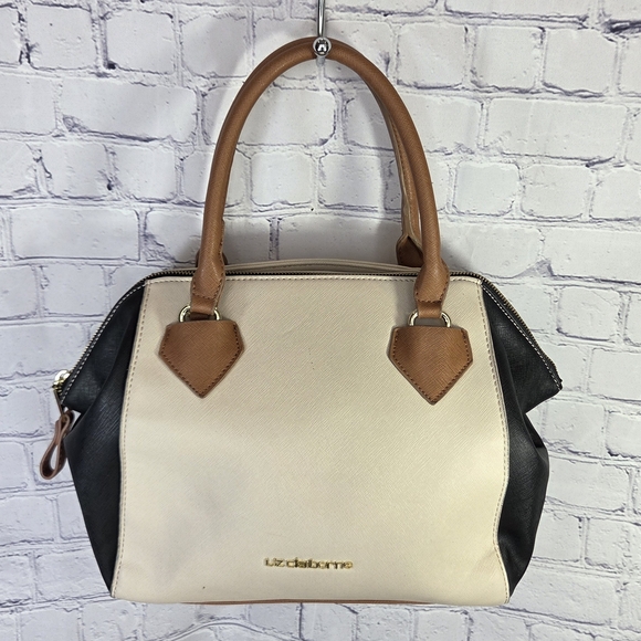 Liz Claiborne Handbags - Liz Claiborne Cream and Dark Navy Women's Bag